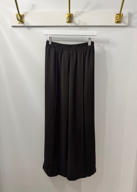 The Pink Door Straight Pull on Dress Pants Brown