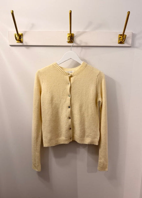 The Pink Door Top Soft Cardi Yellow