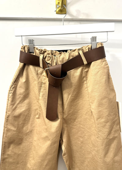 The Pink Door Pull on Bermuda Short Khaki