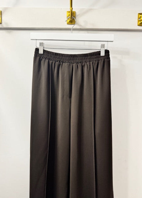 The Pink Door Straight Pull on Dress Pants Brown