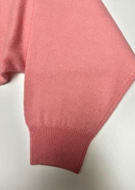 CRUSH Bonnaroo Boyfriend Cashmere Crew - Bubble Gum