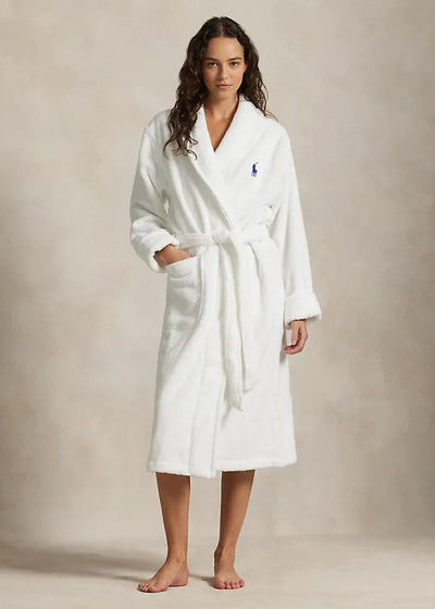 Polo Ralph Lauren Printed Back Robe Bear Denim Bear