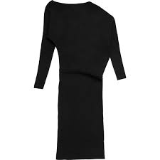 Deluc Elijah Knit Dress Black