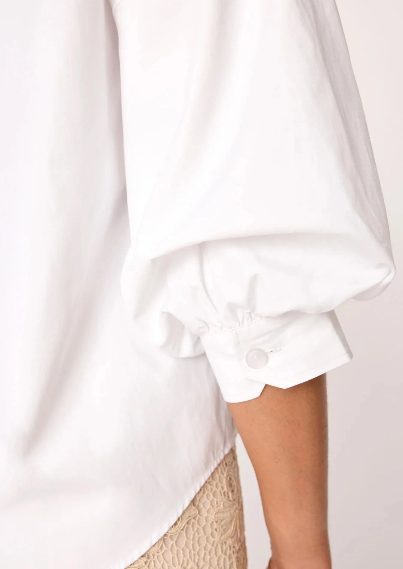 Brochu Walker Kate Pouf Shirt - White