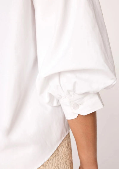 Brochu Walker Kate Pouf Shirt - White