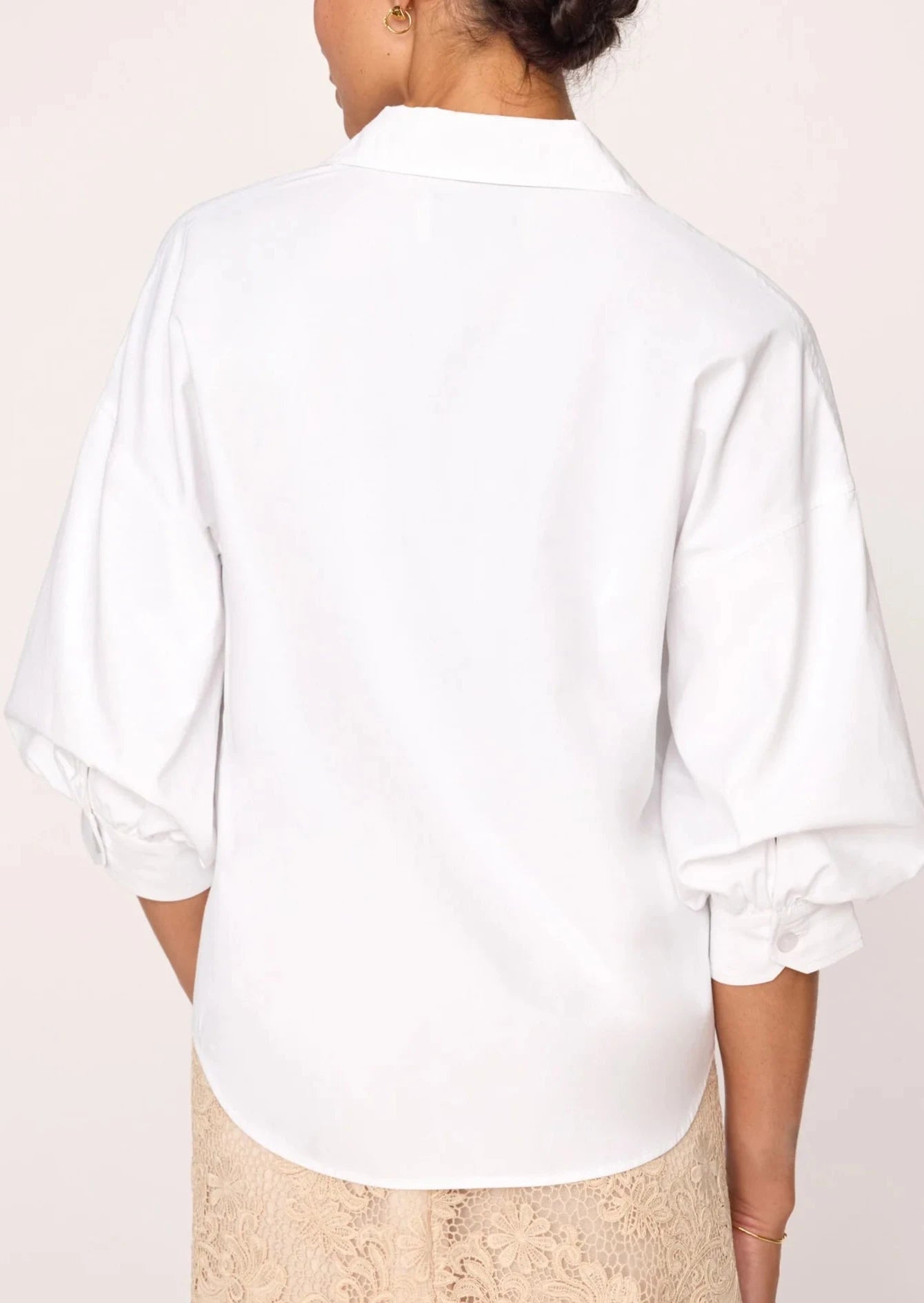 Brochu Walker Kate Pouf Shirt - White