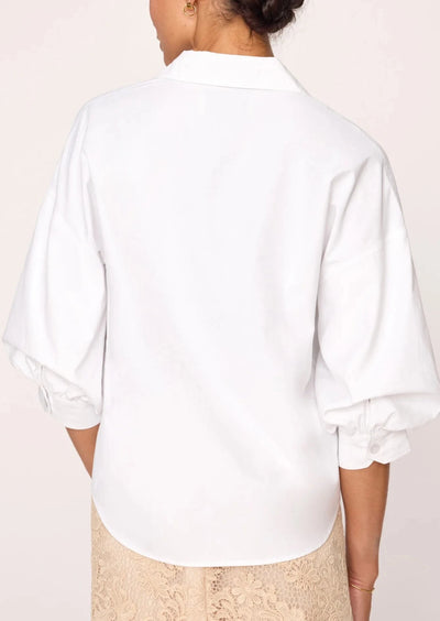 Brochu Walker Kate Pouf Shirt - White