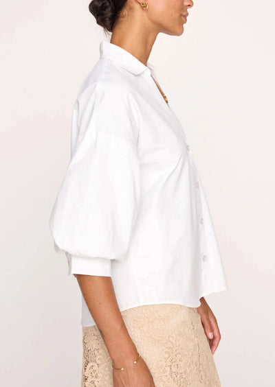 Brochu Walker Kate Pouf Shirt - White