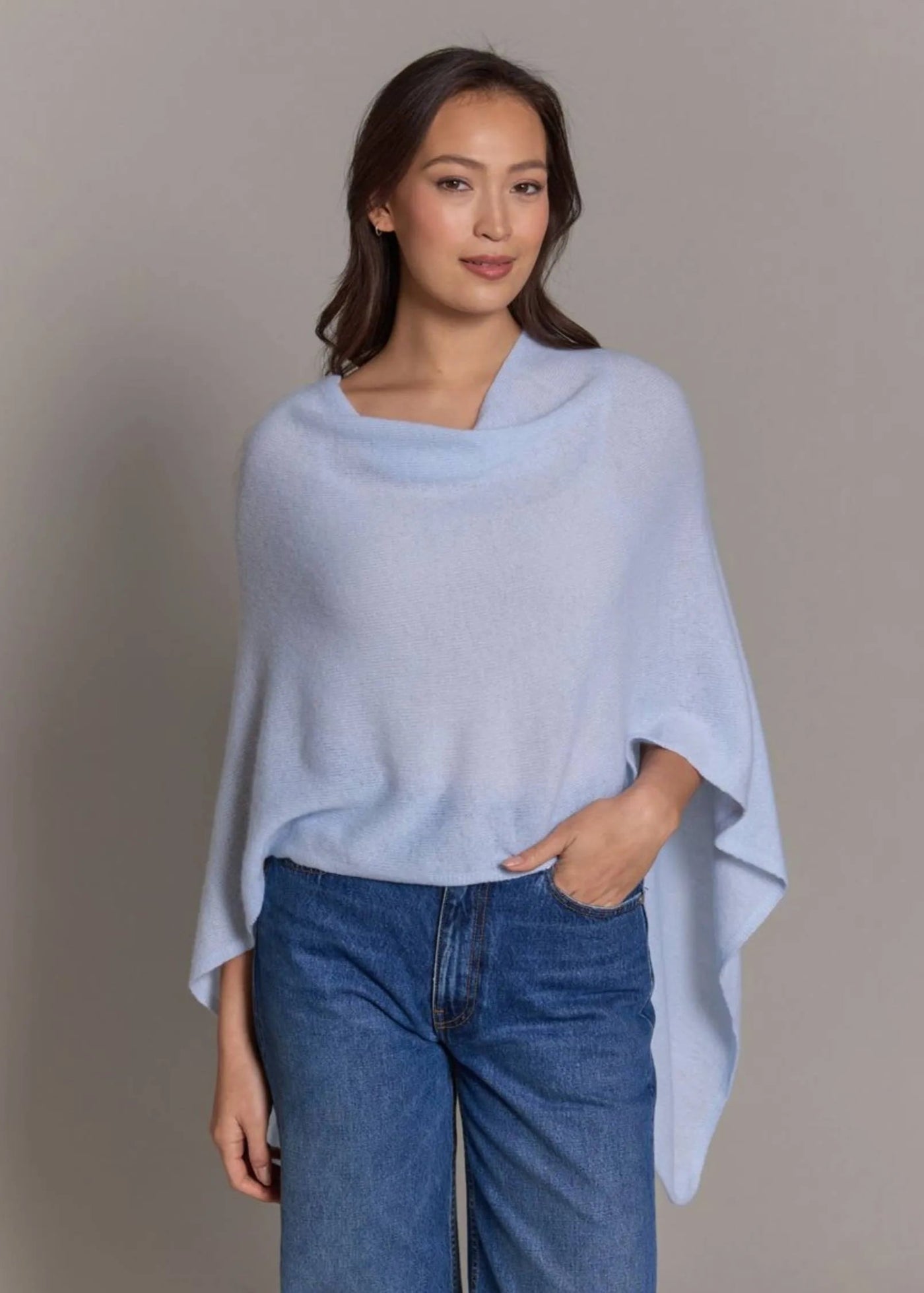 Alashan Cashmere Poncho Bliss