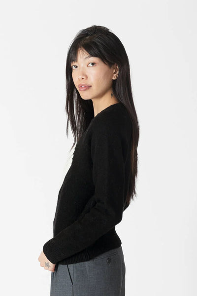 Lyla & Luxe Eco Sweater W/ Squiggle Heart