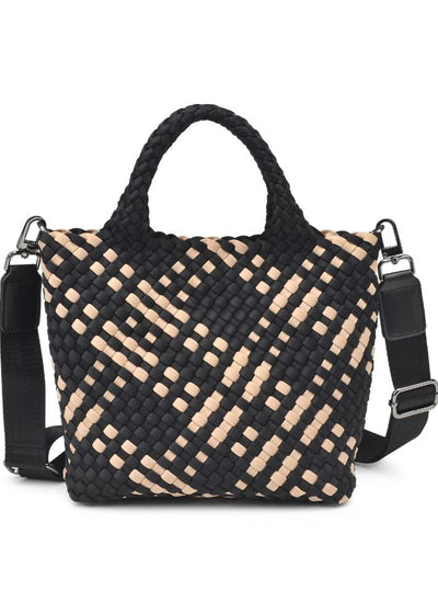 Sol & Selene Sky’s The Limit Small Crossbody Bag Black/Nude