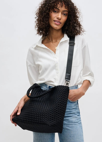 Sol & Selene Sky’s The Limit Medium Tote Black