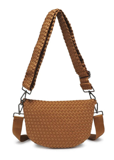 Sol & Selene Ethereal Woven Belt Bag Sand