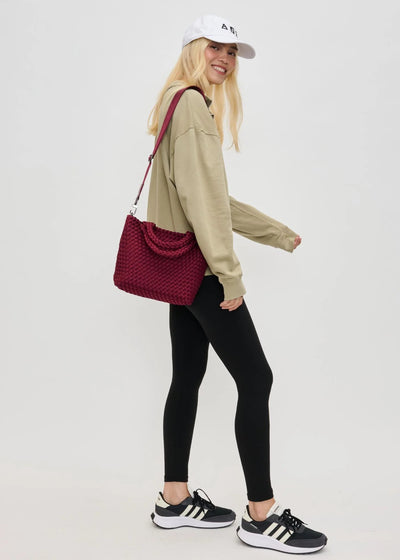 Sol & Selene Sky’s The Limit Small Crossbody Wine