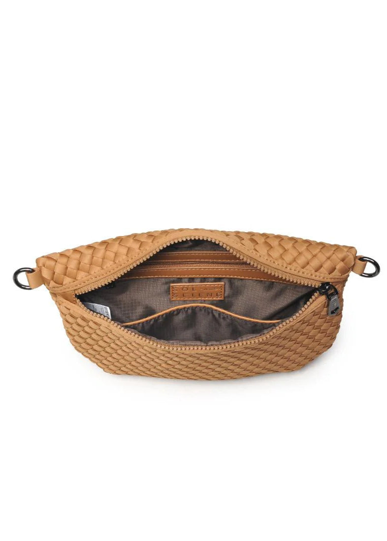Sol & Selene Ethereal Woven Belt Bag Sand