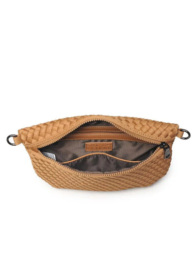 Sol & Selene Ethereal Woven Belt Bag Sand