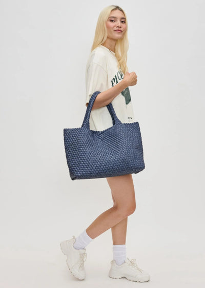 Sol & Selene Sky’s The Limit Large Tote Denim