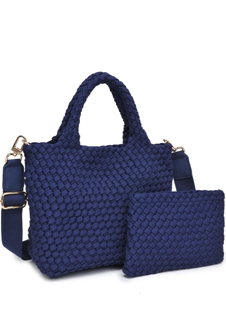Sol & Selene Sky’s The Limit Small Sustainable Crossbody Navy