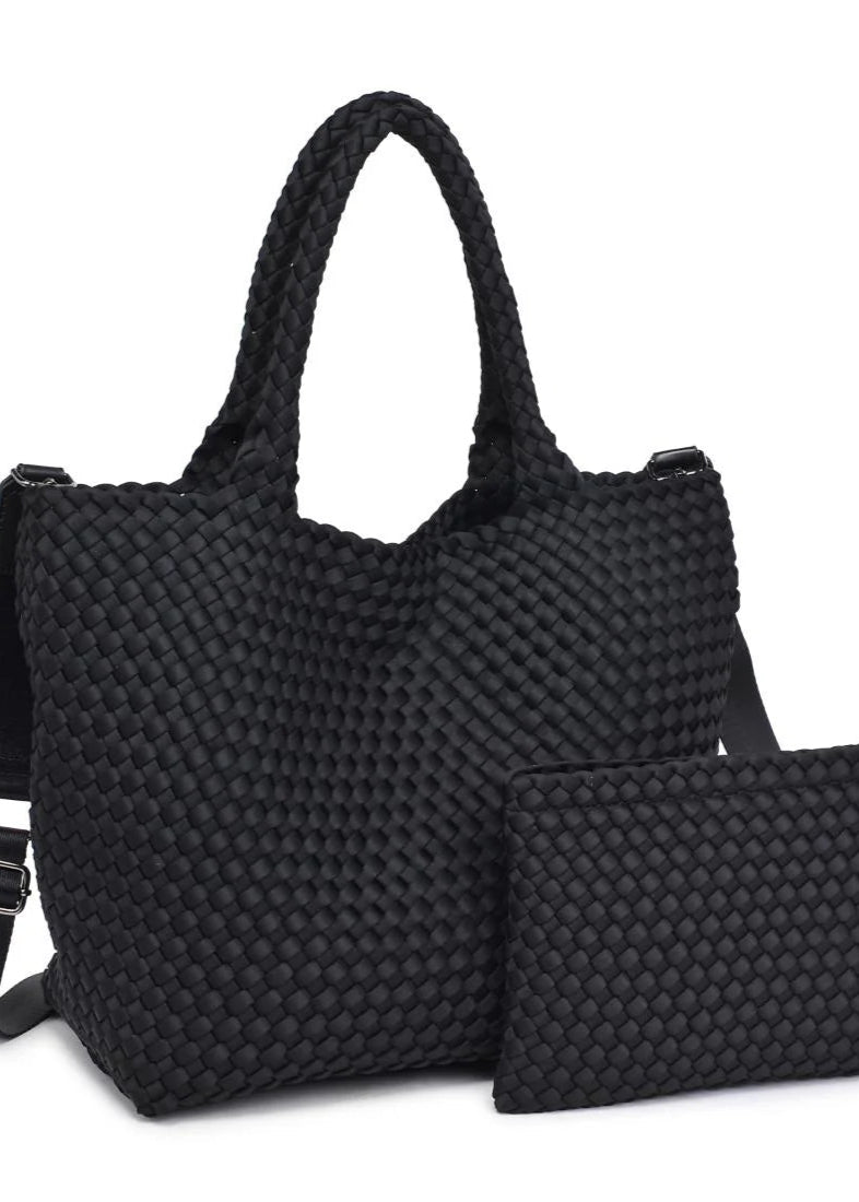 Sol & Selene Sky’s The Limit Medium Tote Black