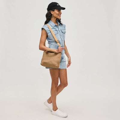 Sol & Selene Sky’s The Limit Small Sustainable Crossbody Nude