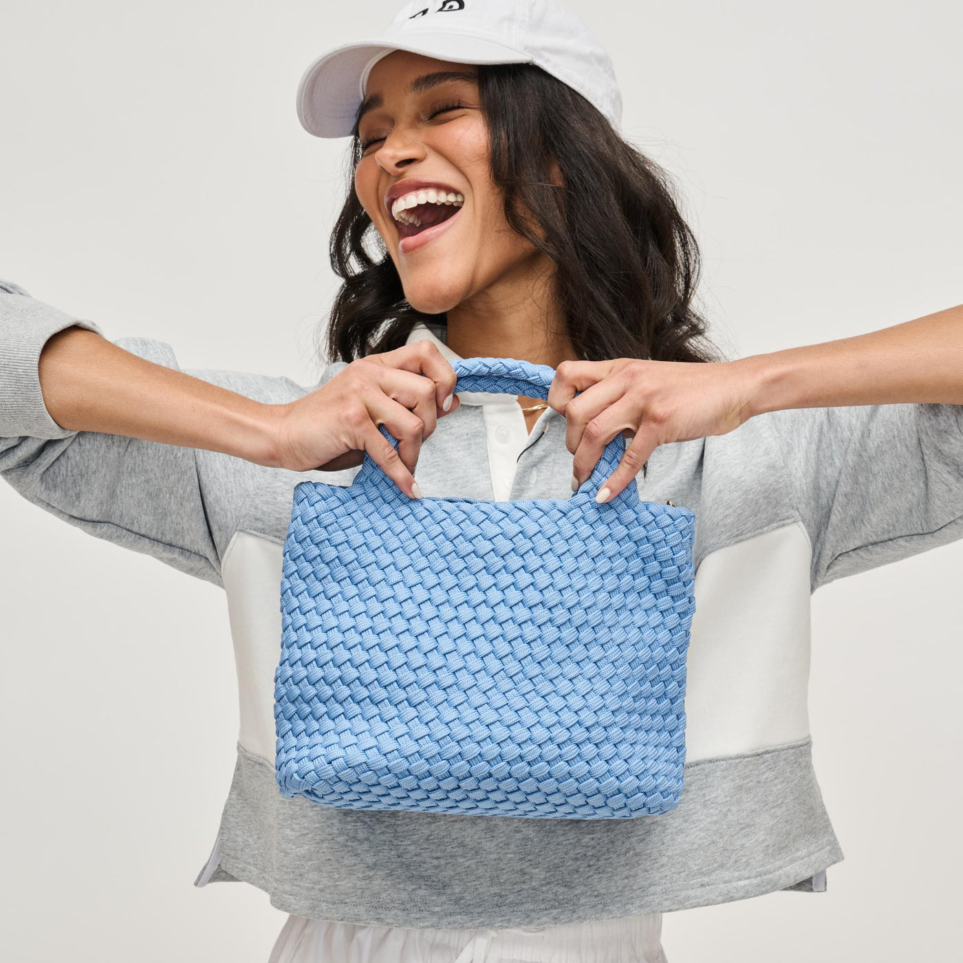 Sol & Selene Sky’s The Limit Small Crossbody Azure