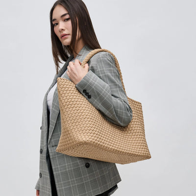 Sol & Selene Sky’s The Limit Large Tote Nude
