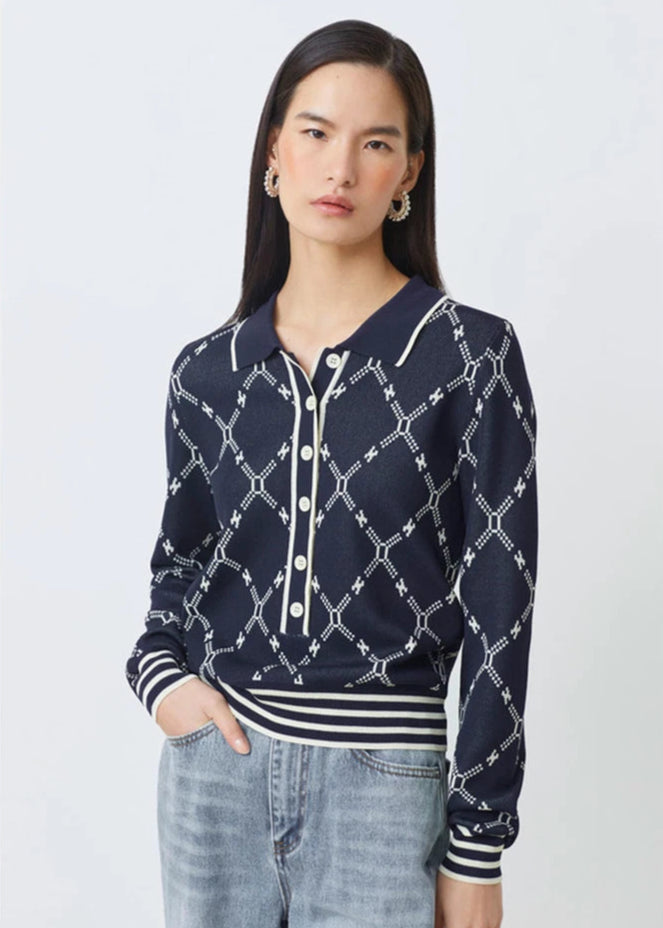Suncoo Palmaros Sweater Navy