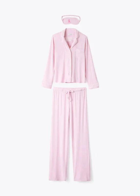 Pj Salvage support Breast Cancer Pj Set