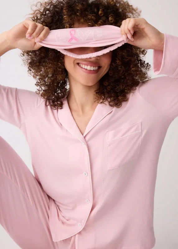 Pj Salvage support Breast Cancer Pj Set