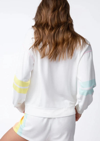 Pj Salvage Shine Bright Striped L/S Top