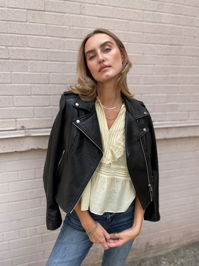 Zadig & Voltaire Tonelo Tomboy Cotton Blouse-Yellow