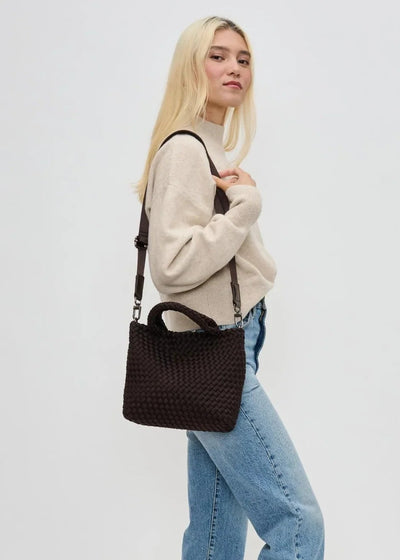 Sol & Selene Sky’s The Limit Small Crossbody Chocolate