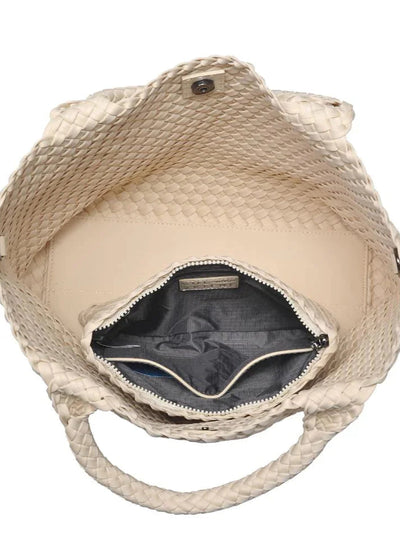 Sol and Selene Sky’s The Limit Medium Tote Cream