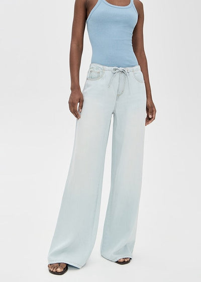 Splendid Lounge Denim Pant Bleached Indigo