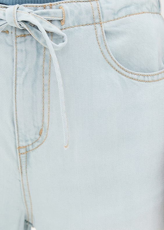 Splendid Lounge Denim Pant Bleached Indigo