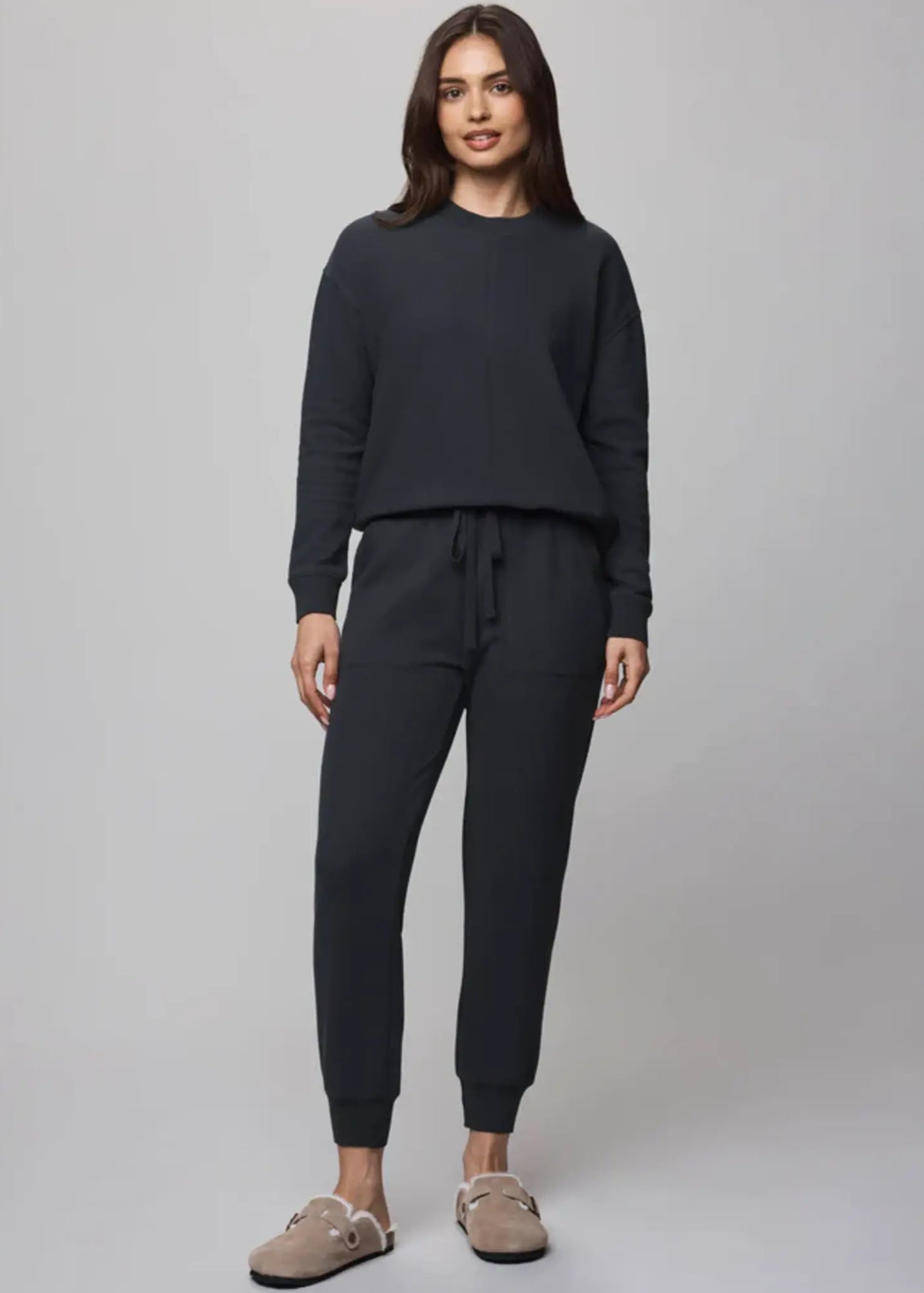 Splendid Winslow Crewneck Pullover Black