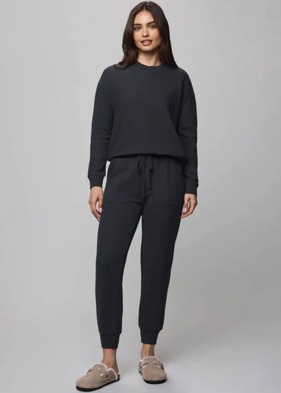 Splendid Winslow Crewneck Pullover Black