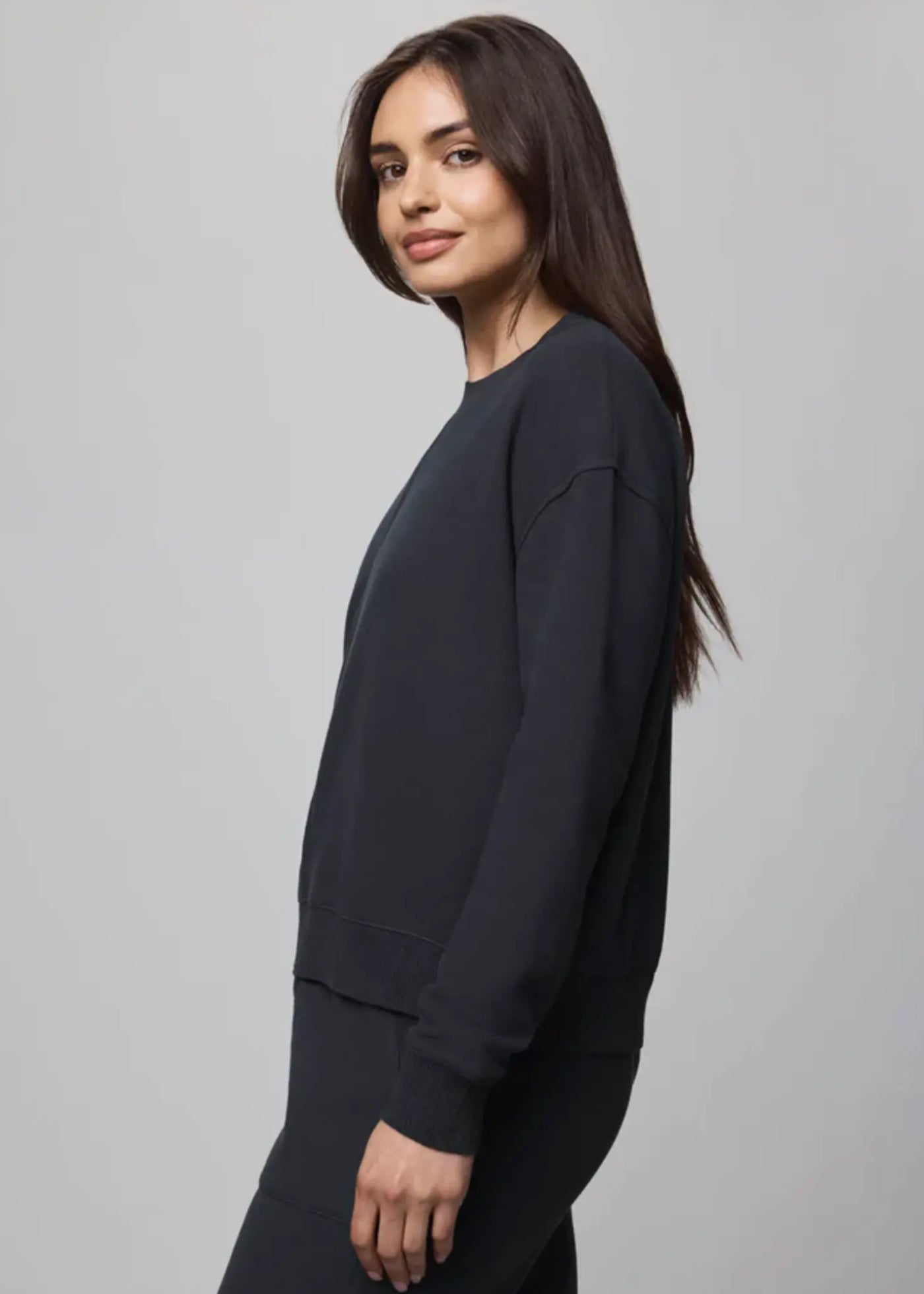 Splendid Winslow Crewneck Pullover Black