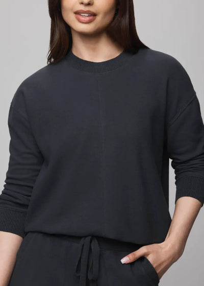 Splendid Winslow Crewneck Pullover Black
