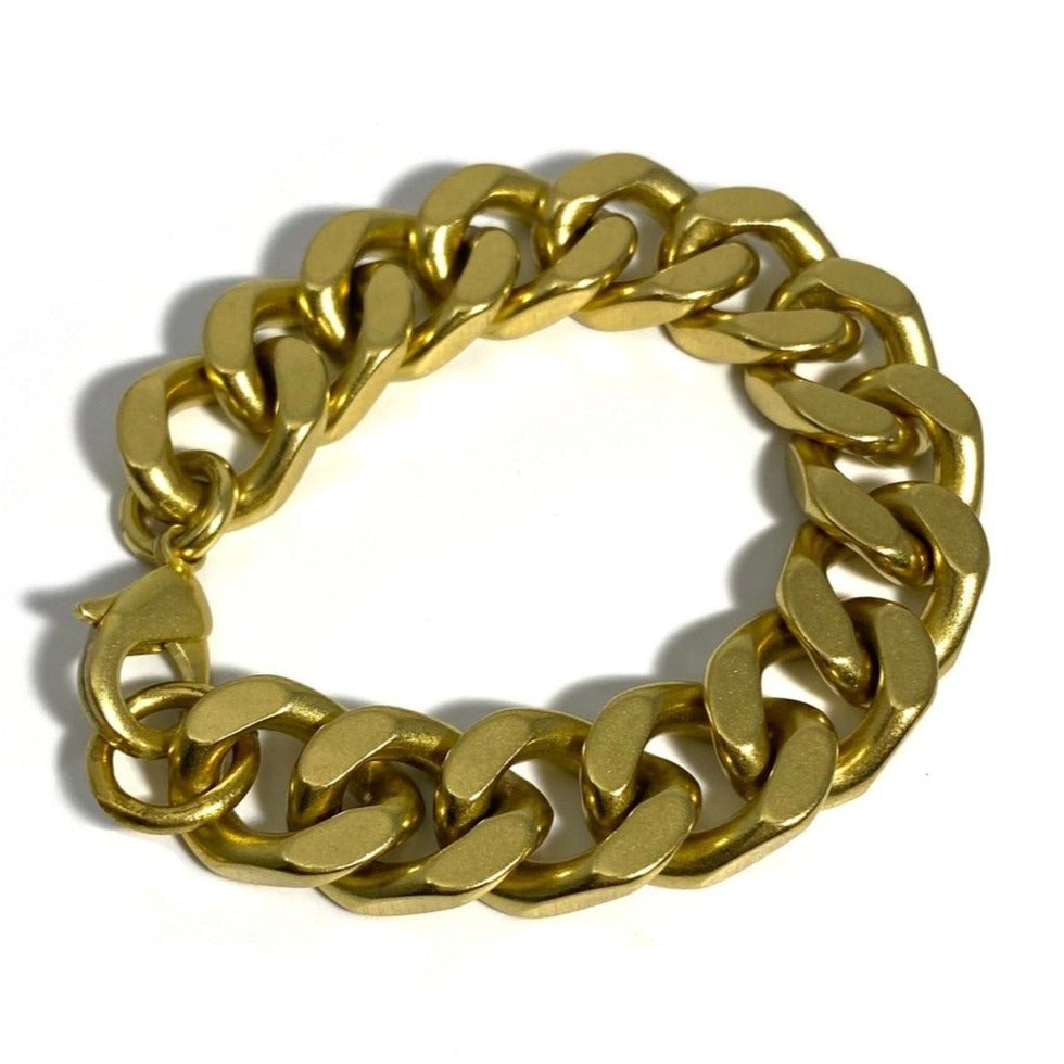 Rachel Nathan Thick Curb 4.0 Chain Bracelet