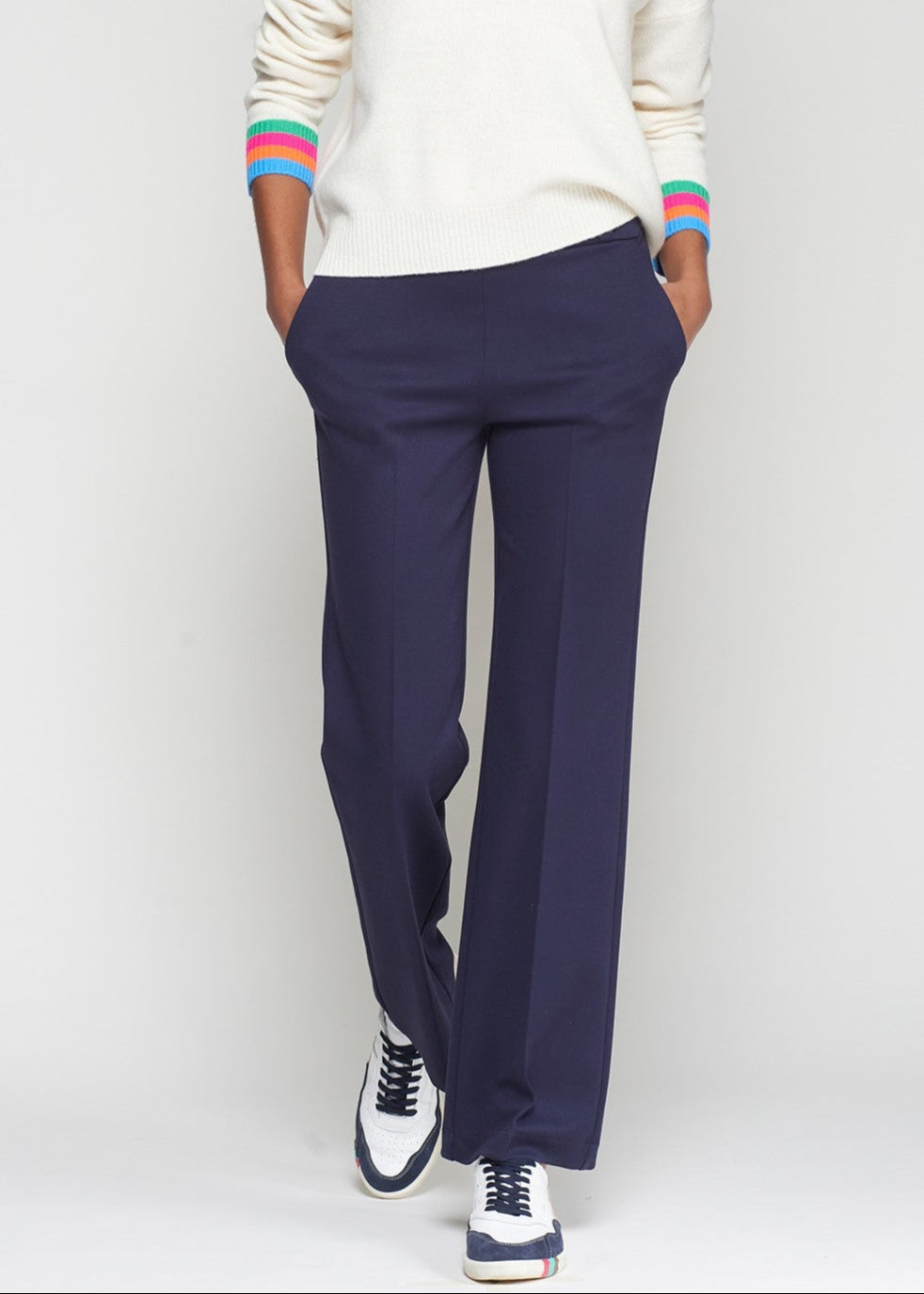 Vilagallo Martina Ponte Pant Navy