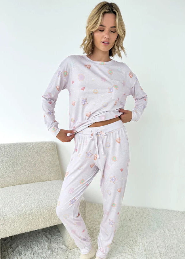 Splendid Marina Jersey Set Sugar Cookie