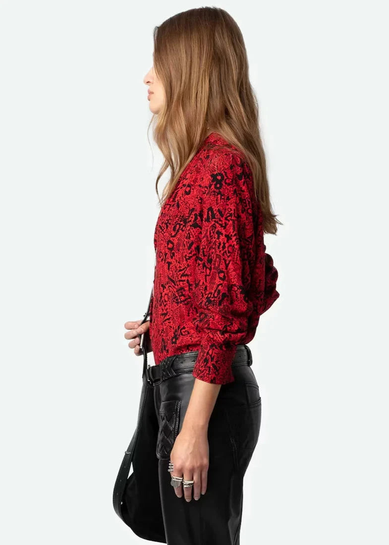 Zadig & Voltaire Tink Soft Wild Voltaire Crimson