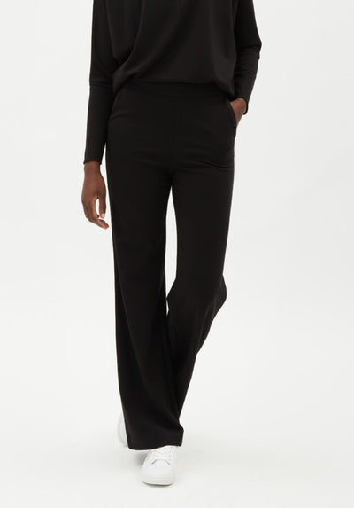 ILTM Stella Pull On Black Wide Leg Dress Pants