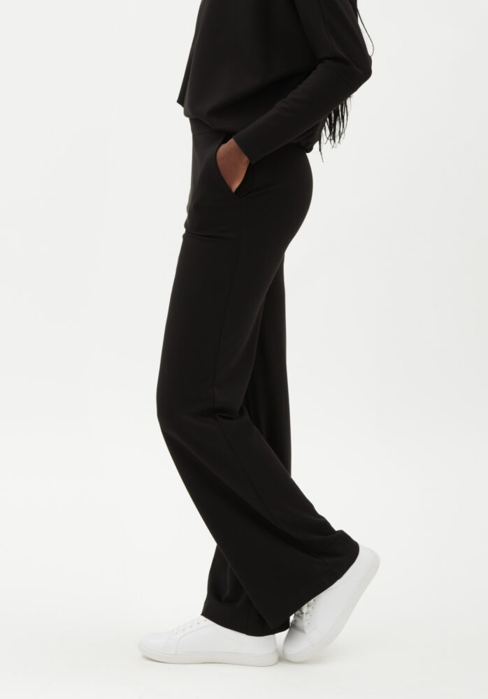 ILTM Stella Pull On Black Wide Leg Dress Pants