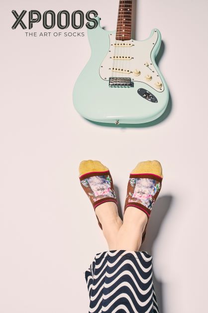 XPOOOS Be Pretty Footies Socks