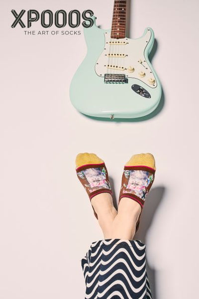 XPOOOS Be Pretty Footies Socks
