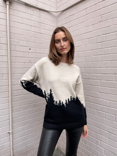 WILDFOX Horizon Day Trip Sweatshirt - Beige