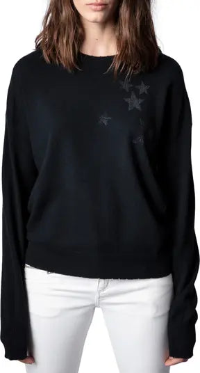 Zadig & Voltaire Gaby We Strass Cashmere Sweater