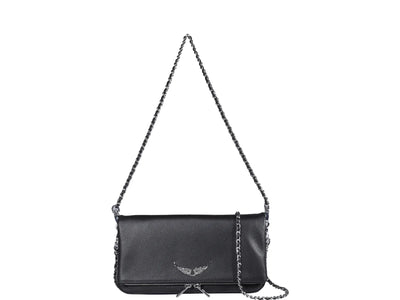 Zadig & Voltaire Rock Crossbody Chain Link Bag - Black